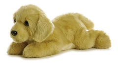 Peluche Flopsies - Goldie 30cm Perro Golden Retriever