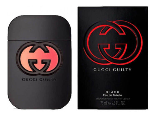 Perfume Gucci Guilty Black Mujer Gucci Edt 75 Ml Original