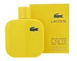Perfume Lacoste L.12.12 Jaune De Hombre Edt 100ml