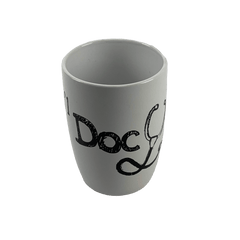 Taza blanca Pa'l Doc