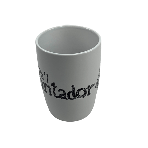 Taza blanca Pa'l Contador