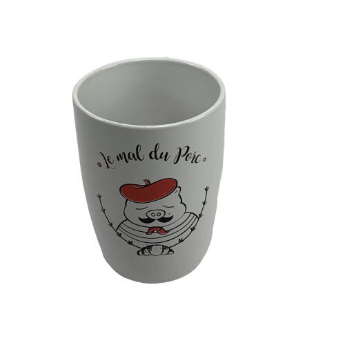 Taza blanca Le Mal du Porc