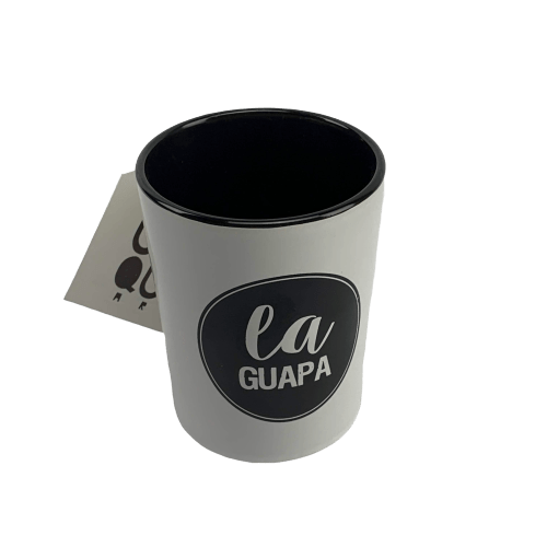 Taza blanca la Guapa