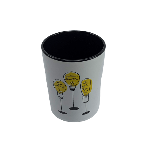 Taza blanca Focos