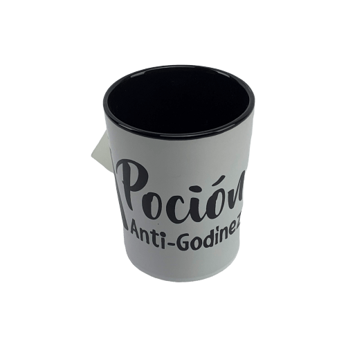 Taza blanca Pocion Anti Godinez