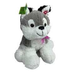 Peluche Perro Husky Chico Precio Mayoreo 48cm