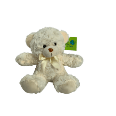 Oso de peluche mini blanco 18cm