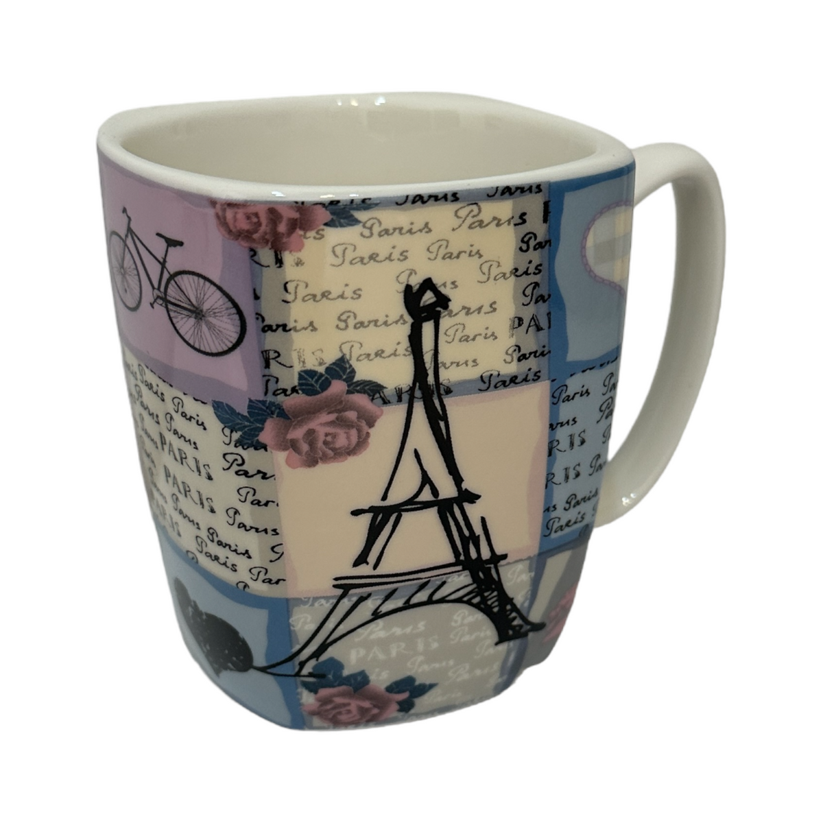 Taza De Paris Con Letras