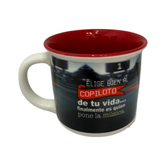 Taza De Porcelana De Copiloto