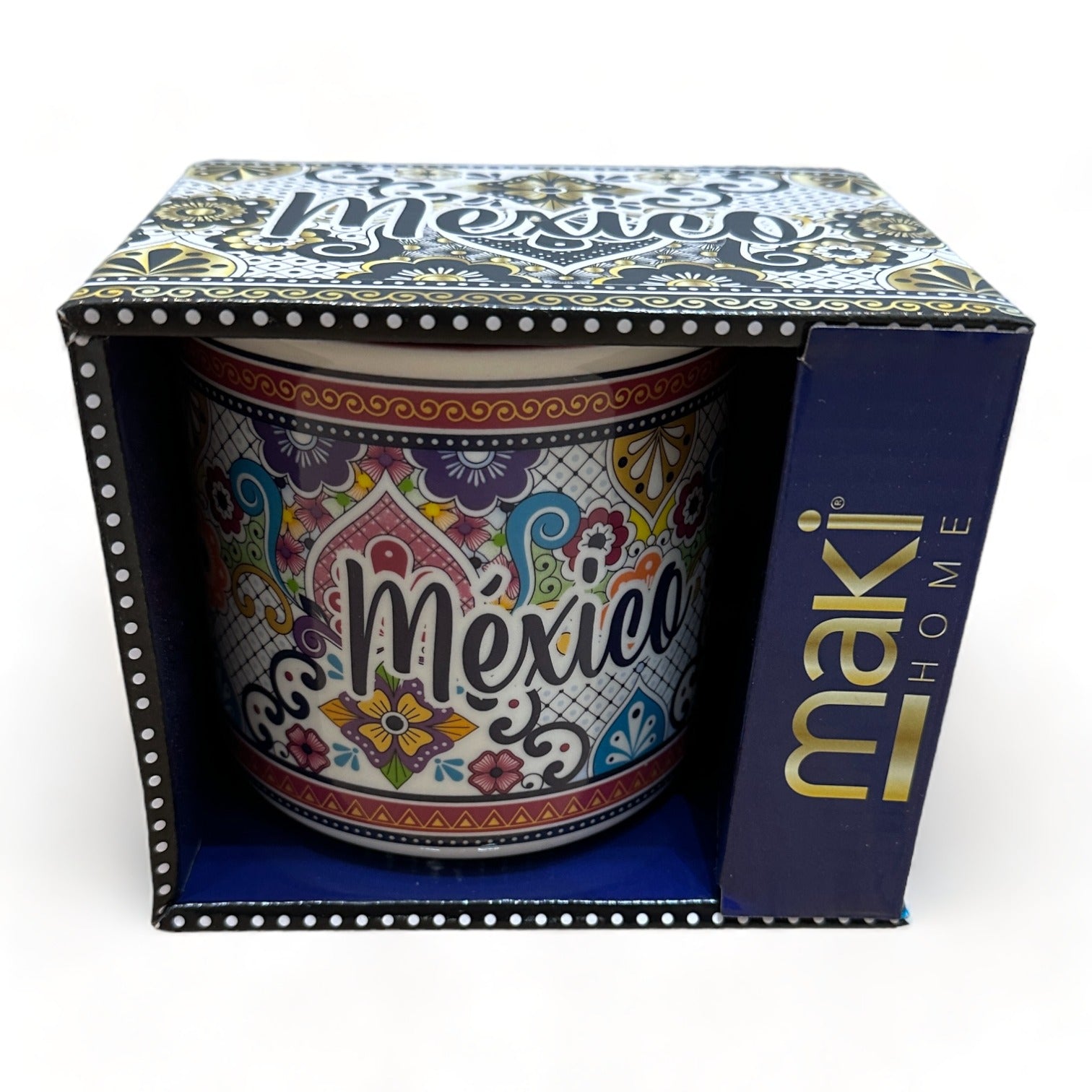 Taza de Talavera Rosa – demayoreo