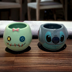 Juego de 2 mini tazas de Lilo y Stitch 103ml