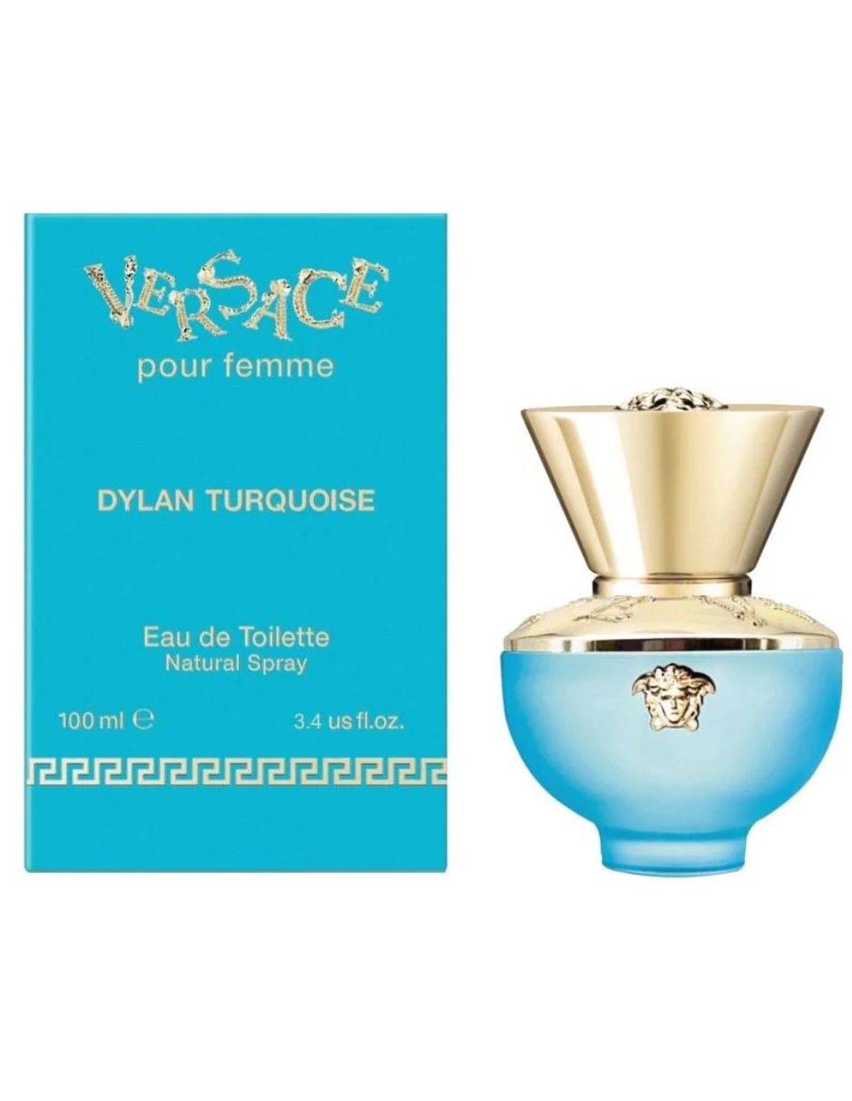 Perfume Versace Dylan Turquoise Mujer Eau de Toilette 100ml