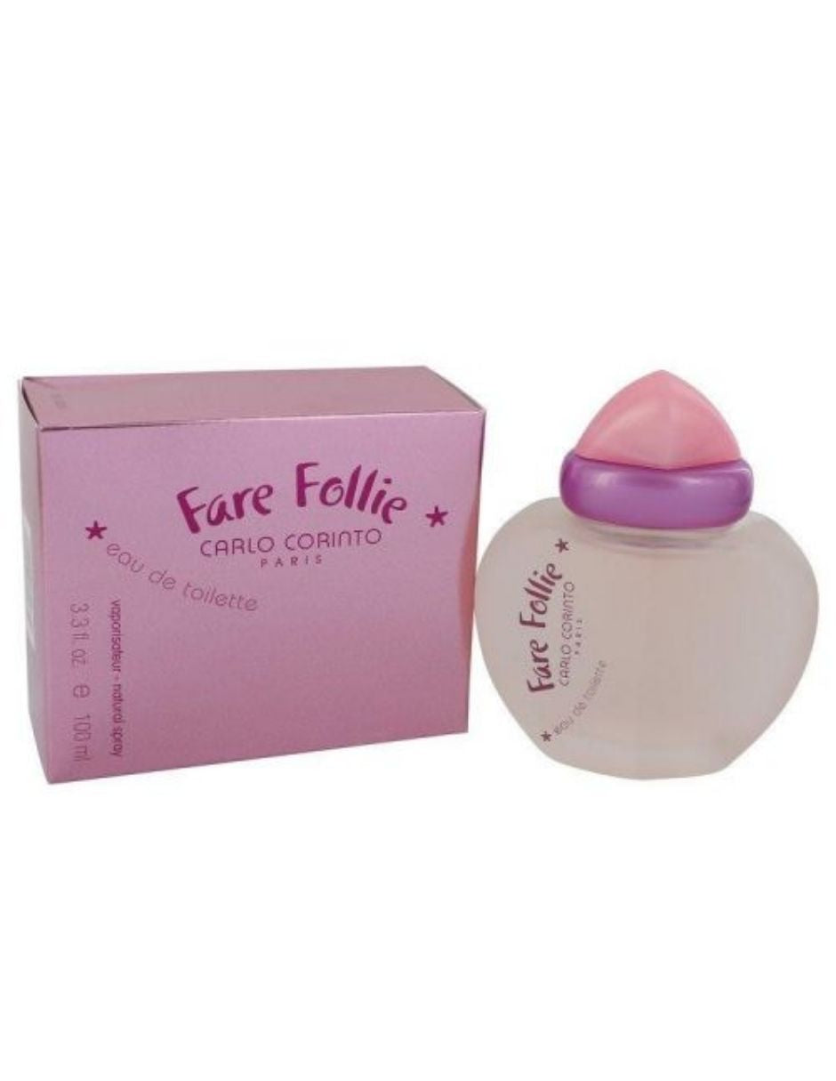 Perfume Fare Follie Mujer Carlo Corinto Edt 100 Ml Original