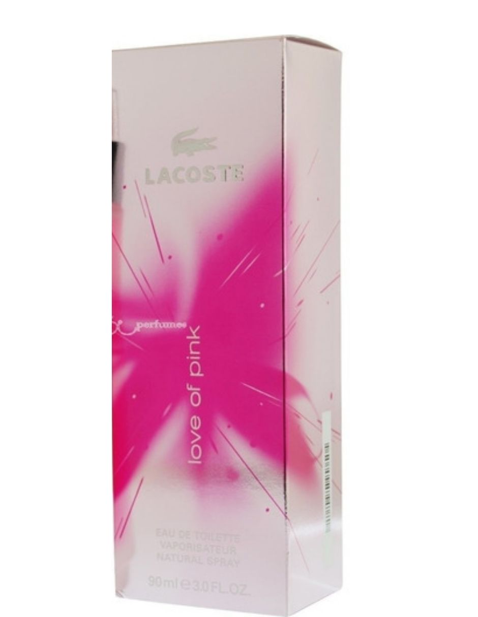 Perfume Love Of Pink Para Dama De Lacoste Edt 90ml Original
