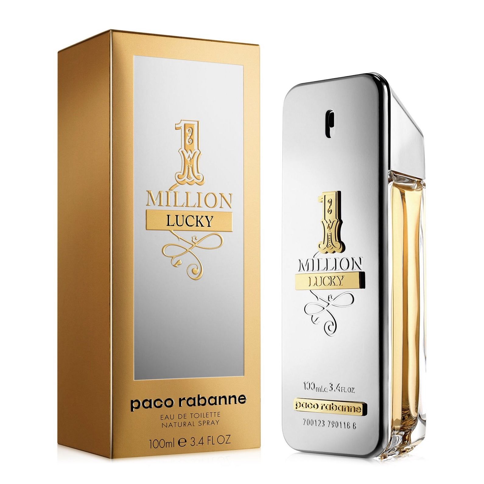 Perfume 1 Million Lucky Hombre De Paco Rabanne Edt 100ml