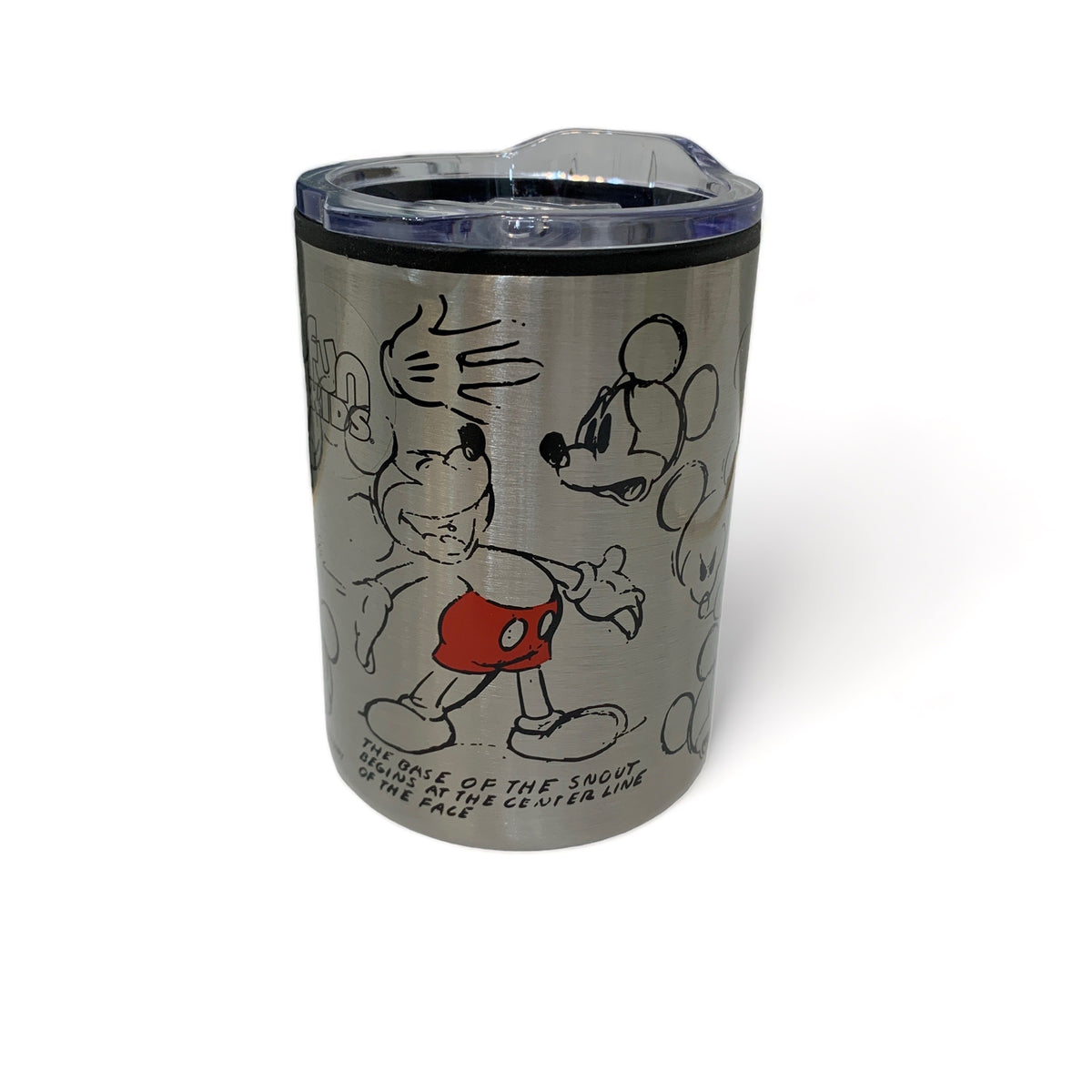 Termo Con Tapa De Acero Inox. 350 Ml Mickey