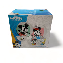 Vajilla De Mickey And Friends 12 Pzas