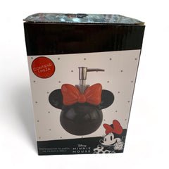 Dispensador De Jabón De Cerámica Minnie Mouse 335 Ml