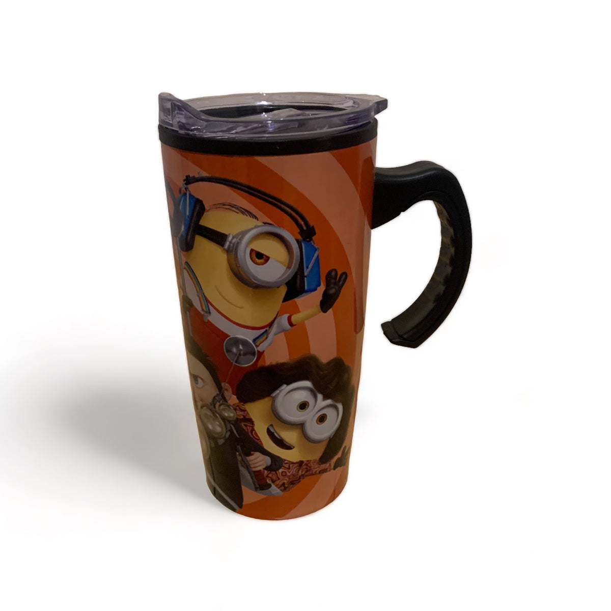 Termo Doble Pared Minions 450 Ml Con Asa