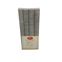 Juego De 4 Manteles 30 X 45 Cms Color Marfil