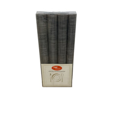 Juego De 4 Manteles 30 X 45 Cms Color Gris