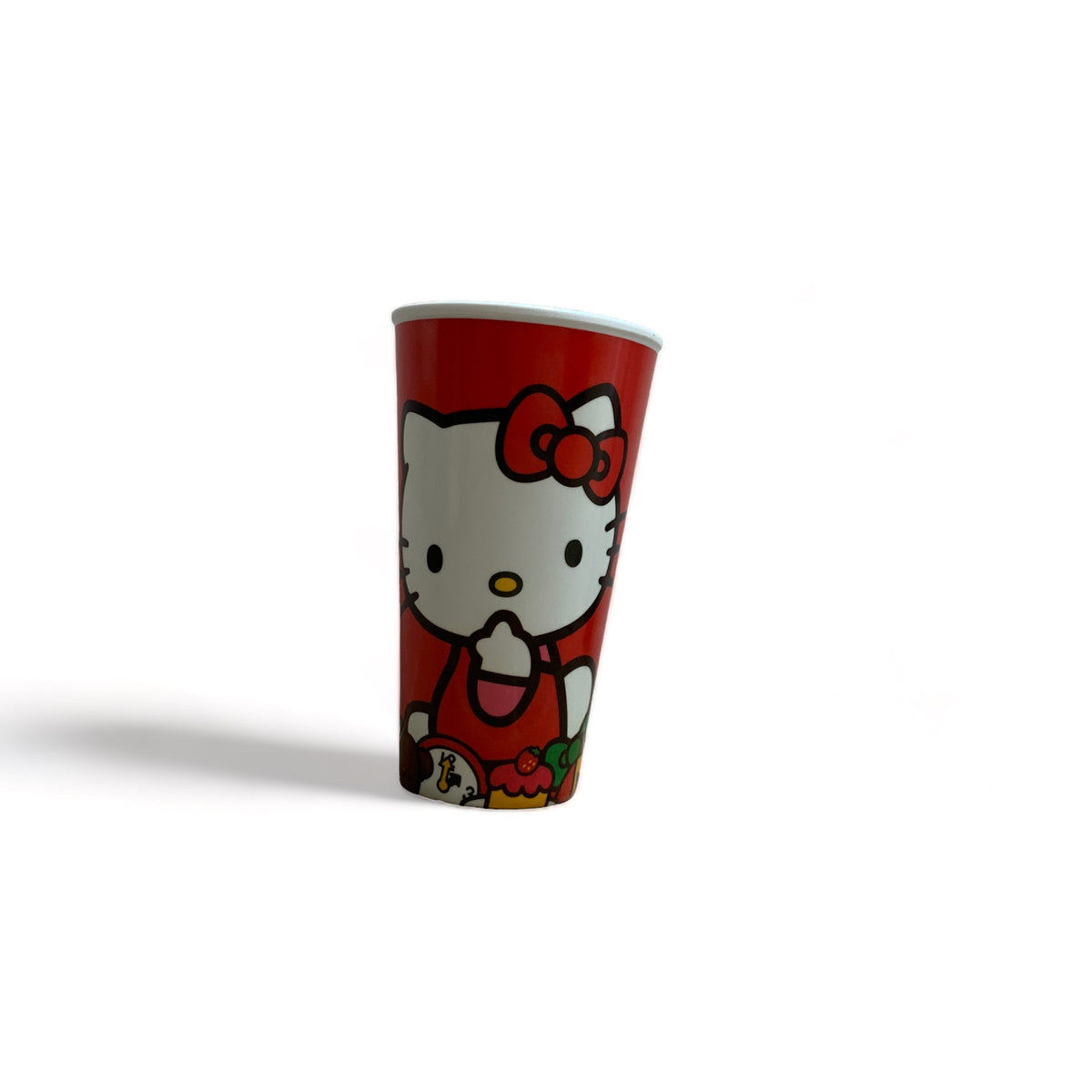 Vaso Redondo Hello Kitty Rojo