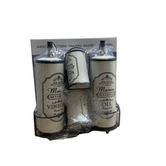 Juego De Aceitera, Vinajera, Salero Y Pimentero