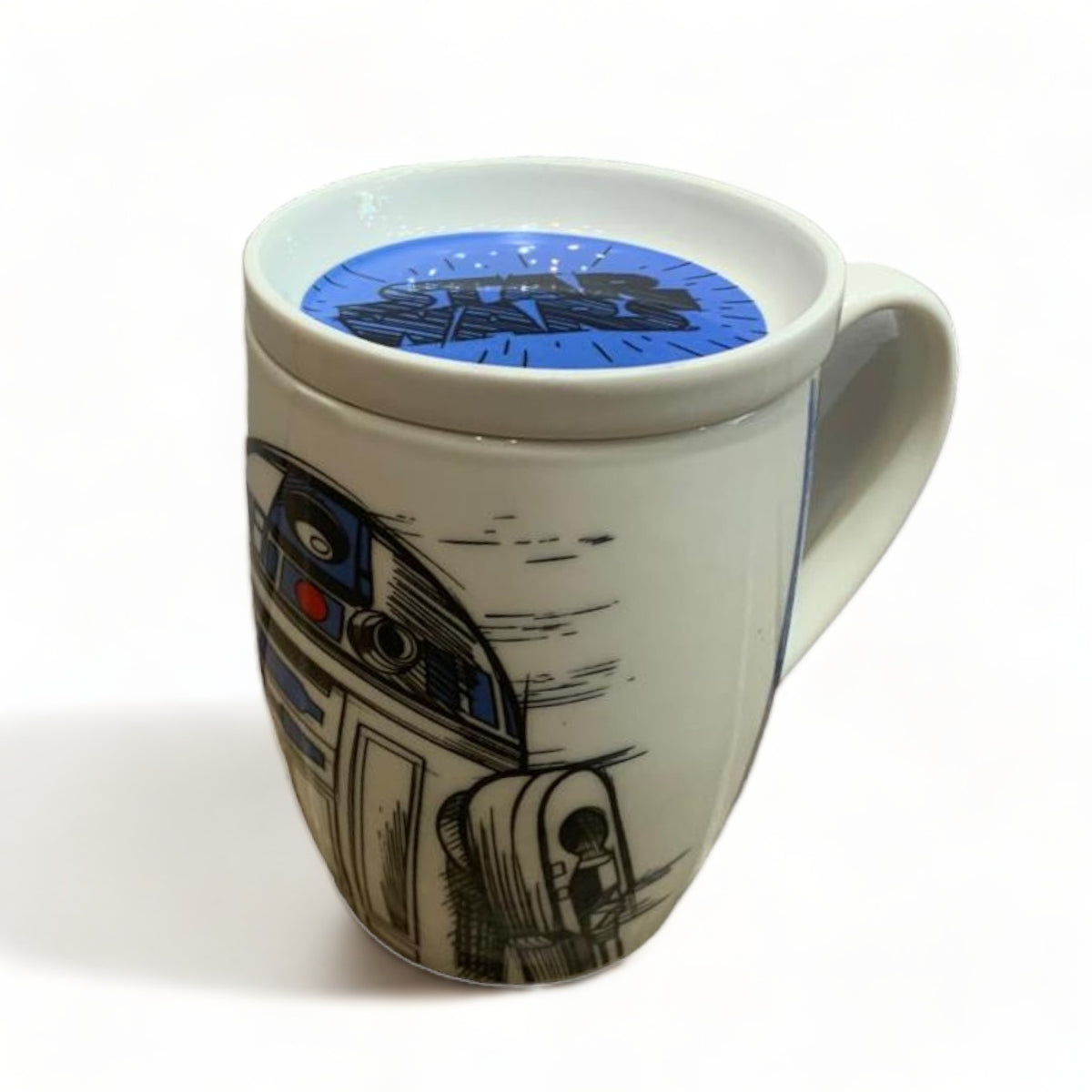 Taza Star Wars de Porcelana con tapa 385ml.