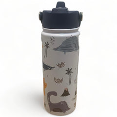 Termo Mamgos Dinosaurio Azul de Acero inoxidable 18oz