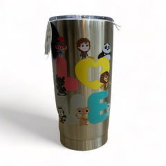 Termo de acero inoxidable de personajes DreamWorks 580ml