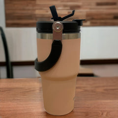 Termo Mamgos rosa doble boquilla de Acero inoxidable 20oz