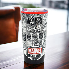 Termo de acero inoxidable Marvel Lucha Libre 450ml