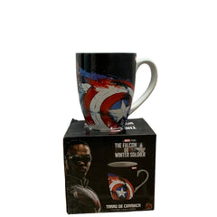 Taza Belly En Caja Sam Wilson Capitan America 500