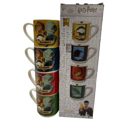 Juego De 4 Tarros Apilables de Harry Potter