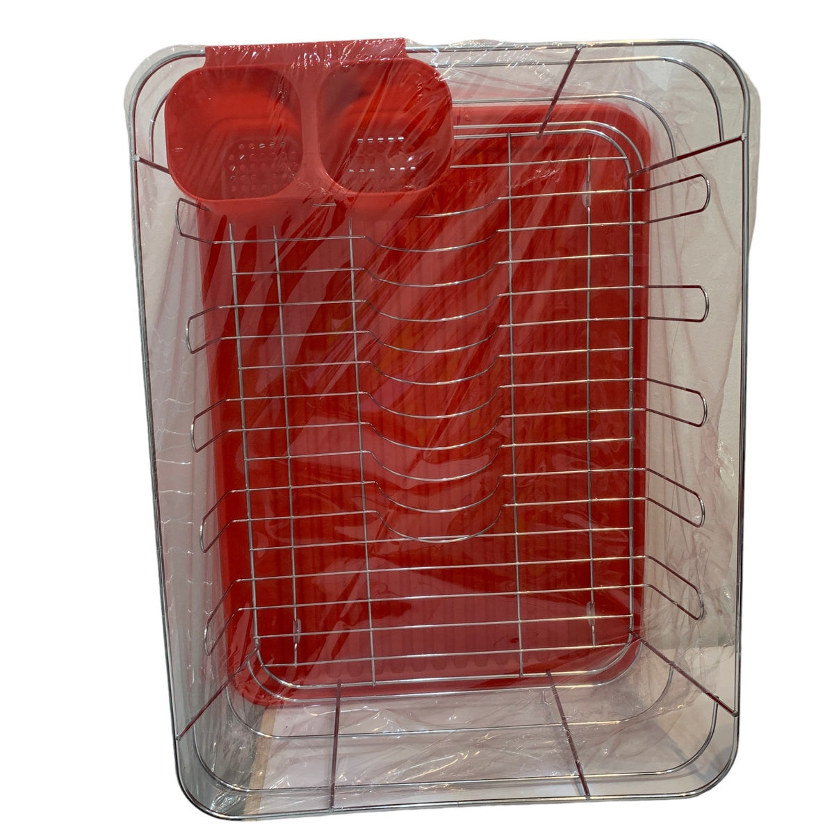 Escurridor Con Charola Y Porta cubiertos