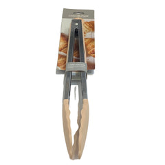 Pinzas Multiuso de Metal y Silicon Color Rosa 12cm