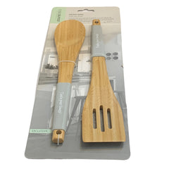 Set de Utencilios 2pzs Gris (Cuchara y Tenedor)