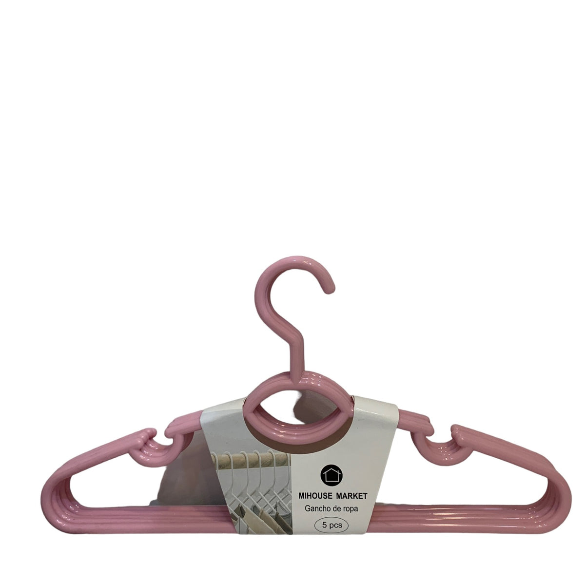 Set de 5 Ganchos Rosa 41x21