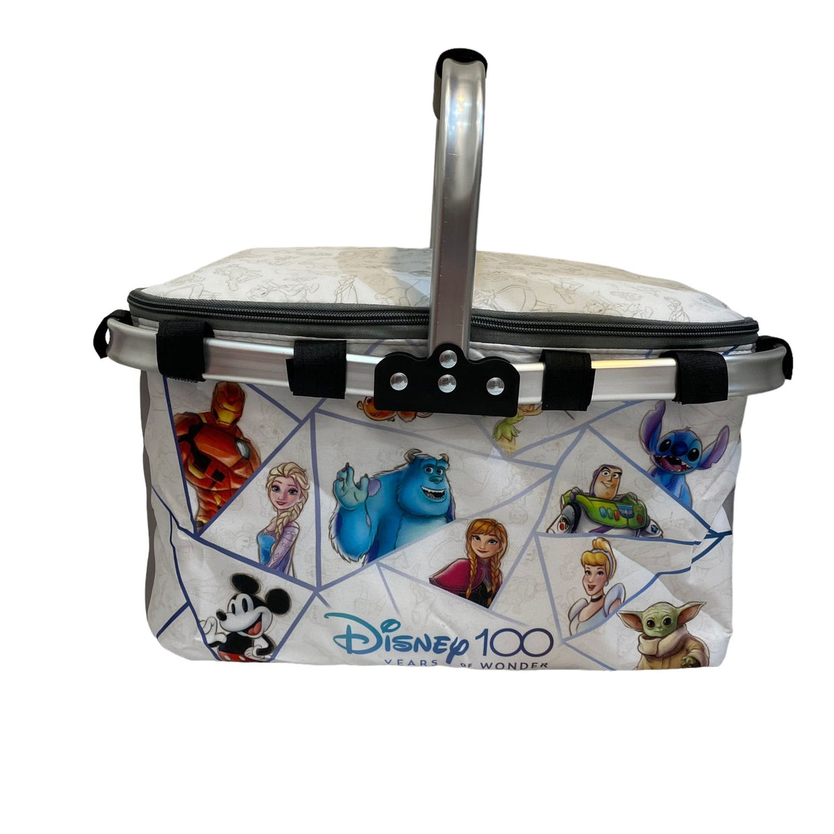 canasta termica plegable disney 100