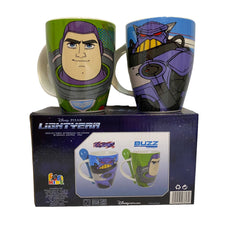 Juego de 2 tazas porcelana 310 ml Buzz