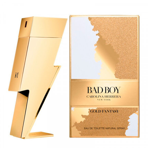 Perfume Carolina Herrera Bad Boy Gold Fantasy Eau de Toilete 100ML