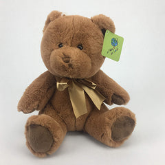 Peluche oso flufy 25cm cafe