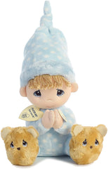 Peluche Rezador Ángel De Mi Guarda Angelito niño 20cm