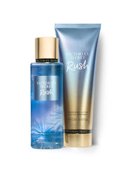 Set Victoria's Secret Crema Y Body Locion Rush